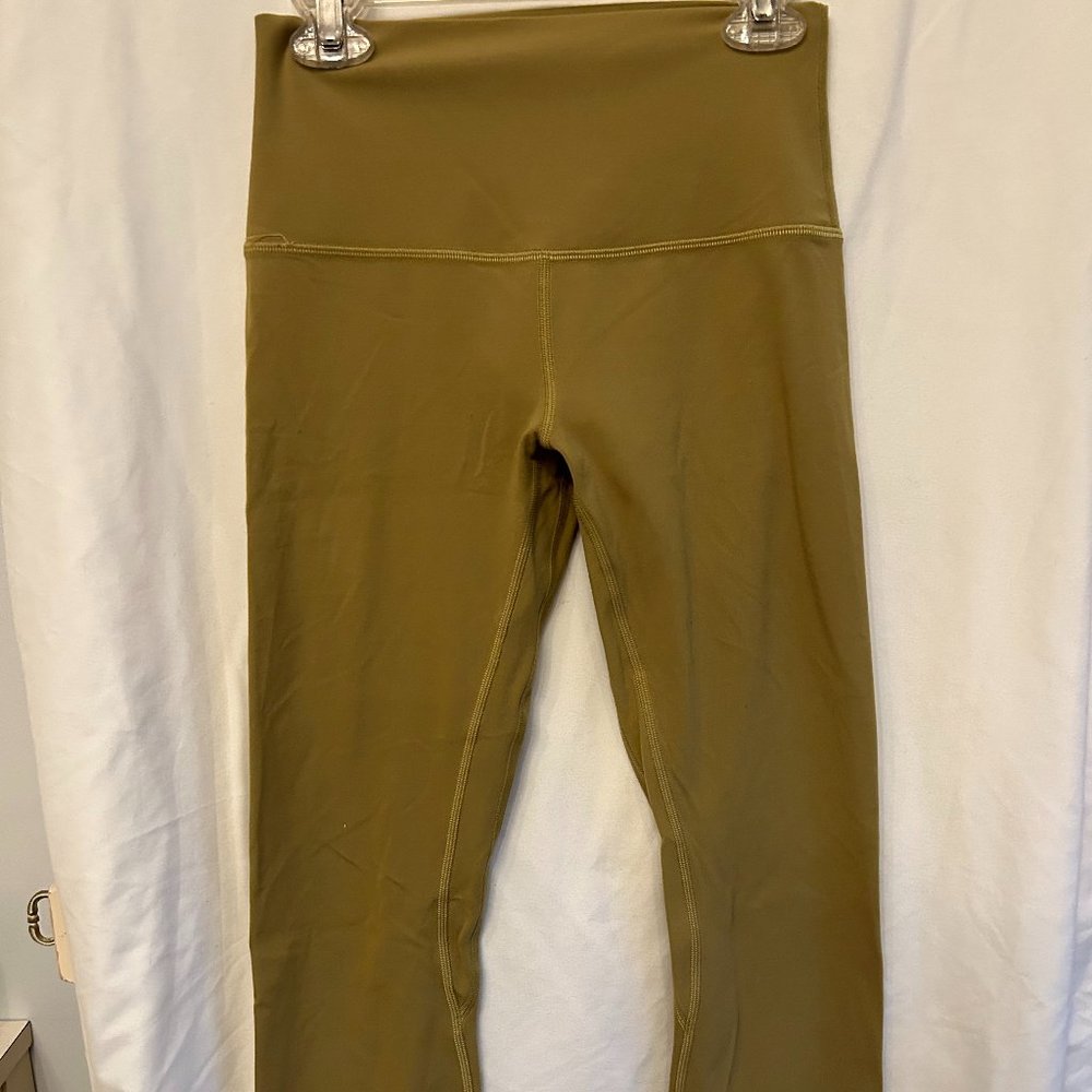 Lululemon Khaki Capri Leggings